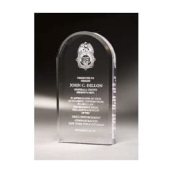 MCOMO5 Acrylic Oval Mini Award