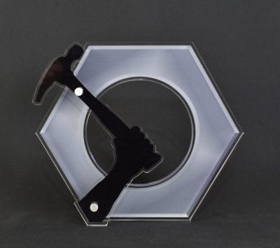 Custom Shaped Cut Out Award