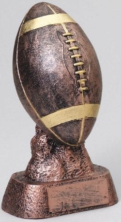 Antique Football Trophy